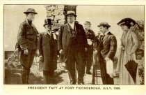 President Taft At Fort Ticonderoga, July 1909.