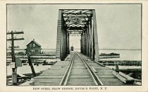 New Steel Draw Bridge, Rouse's Point, N.Y.