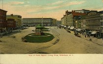 View of Public Square looking West, Watertown, N.Y.