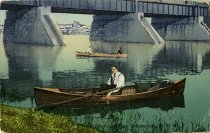 The Mohawk River and Railroad Bridge, Schenectady, N.Y.