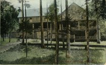 Twitchell Lake Inn from the Lake, Big Moose, N.Y.