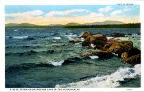 A Wind Storm on Sacandaga Lake in the Adirondacks