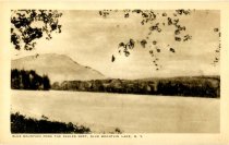 Blue Mountain from Eagles Nest, Blue Mountain Lake, N.Y.