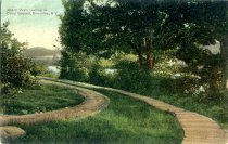 Board Walk leading to Camp Ground, Riverside, N.Y.