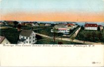 Bird's-eye View Catholic Summer School, Lake Champlain, Plattsburgh, N.Y.
