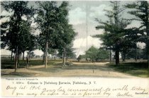 Entrance to Plattsburg Barracks, Plattsburg, N.Y.