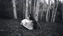Boy and Baby with Bear Cub