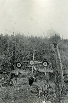 145: Three French graves near Bourcq.