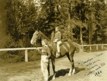 Cynthia and Pat White at Moss Lake Camp