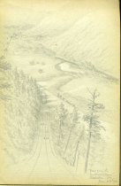 View From the "Inclined Plane",  Ralston, PA. June 23, '70