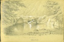Pool on John's Brook, Adirondacks. July 28, 1870