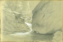 Pool on Ausable River. August 15, 1870