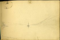 View from head of Canandaigua Lake. May 20, '70