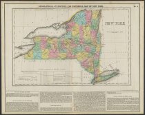 Geographical, statistical, and historical map of New York