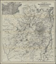 Colton's map of the New York wilderness and the Adirondacks