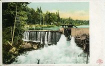 8687 Old Forge Dam. Fulton Chain Adirondack Mountains