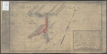 A Map of Lots 1, [Triangle], 2 & 3 of the Allotment on the NW shore of Indian Lake in Twp. 32, T&C Purchase, according to resurvey of 1924 to determine the existence and locate the bounds of the [triangle] Gore of State Land sit. between Lots 1 & 2, and