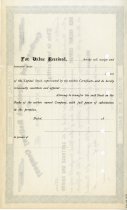 Carthage and Adirondack Railway Company of New York stock certificate ...