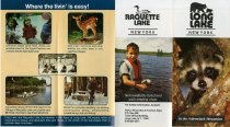 Long Lake, New York / Raquette Lake, New York [brochure]