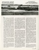 Leaky Ponds - And What to do About Them