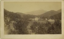 Adirondack Club House. "Deserted Village" of Adirondack