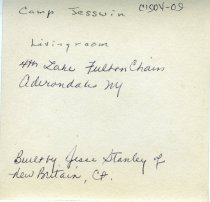 Camp Jesswin Living room