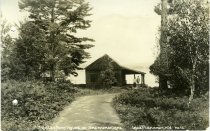 Morley Boat House on Sacandaga Lake, Lake Pleasant, N.Y.  No. 10.