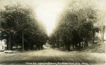 Main St., Looking South, Schroon Lake, N.Y.  No. 21.