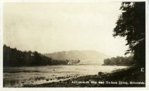 Adirondack Mts. and Hudson River, Riverside.