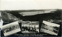 Eagle Bay Hotel. 4th Lake. P.O. Inlet, N.Y.;C.A. O'Hara, Ppr.--In the Adirondacks.;View from the Lak