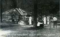 Pavilion at the Tennis Court, Blue Mt. House