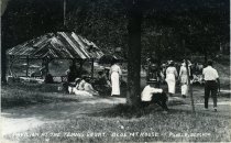 Pavilion at the Tennis Court, Blue Mt. House
