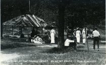 Pavilion at the Tennis Court, Blue Mt. House