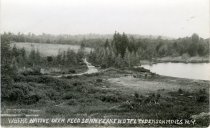Where native deer feed  Sunny Lake Hotel  P.O. Benson Mines, N.Y.