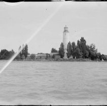 Point Clark Lighthouse, from a distance.