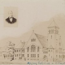 Rev. J.C. Tolmie & church