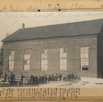 The last Gaelic prayer meeting 1911 held in South Kinloss Church