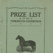 Prize lists of the Pinkerton Exhibition