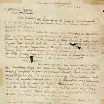 Sympathy Letter from Southampton to William and Annie Tranter 1915