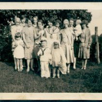 Glammis ladies c1932 - front