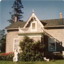 Nora McNally at Glammis House, ca. 1970