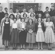 SDHS grade 10 class 1947-8