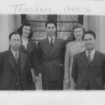 SDHS teachers 1945-6