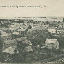 View Showing Chantry Island, Southampton, Ont. (Front)