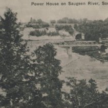Power House on Saugeen River, Southampton, Ont. (Front)