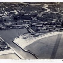 An Aeroplane View of the Harbor, Kincardine, Ont.