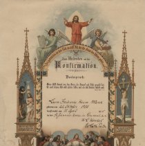 Laura Hannah Monk Confirmation Certificate, 1915