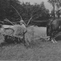 John Henry Engel and John Engel with binder
