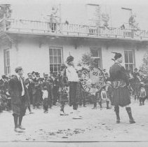 Lucknow Band postcard, front