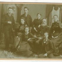 Family of Alfred and Rachael Brunton [digitally brightened]